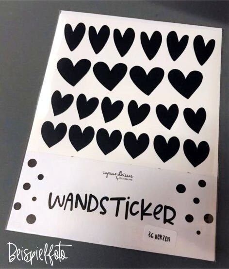Wandsticker/Dekoaufkleber "To the moon and back" - Cupsandkisses