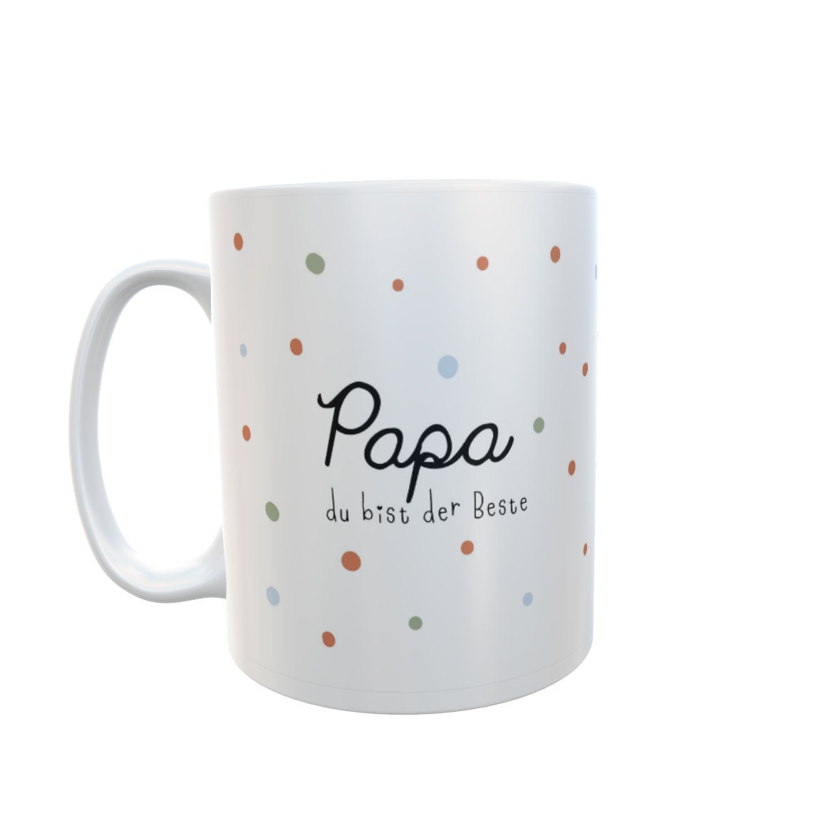 Tasse „Mama/Papa/Oma/Opa gepunktet“ verschiedene Motive, Muttertag, Vatertag, Liebe - Cupsandkisses